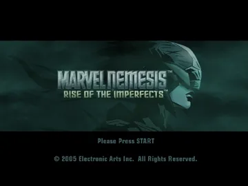 Marvel Nemesis - Rise of the Imperfects (Korea) screen shot title